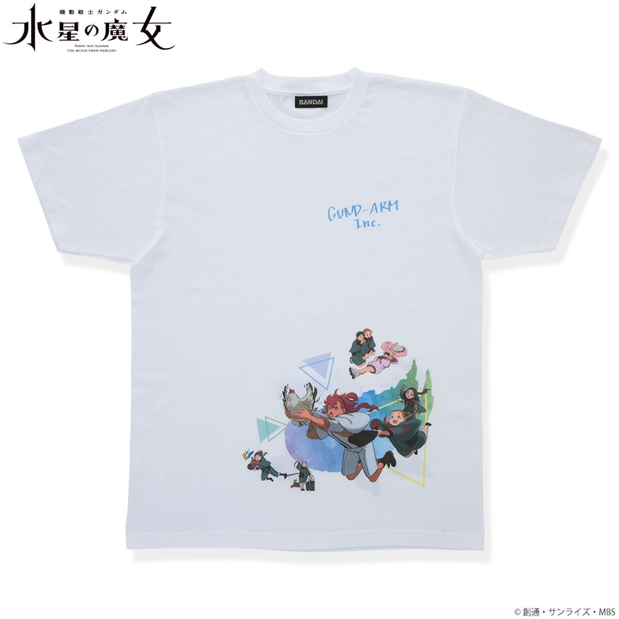 機動戦士ガンダム 水星の魔女EXPO Tシャツ ブラック サイズ L ②