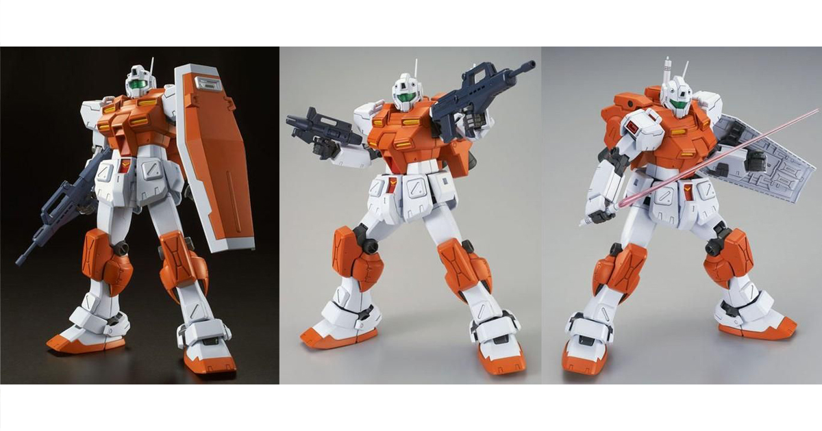 90mmマシンガンなど豊富な武装が付属！「MG パワード・ジム