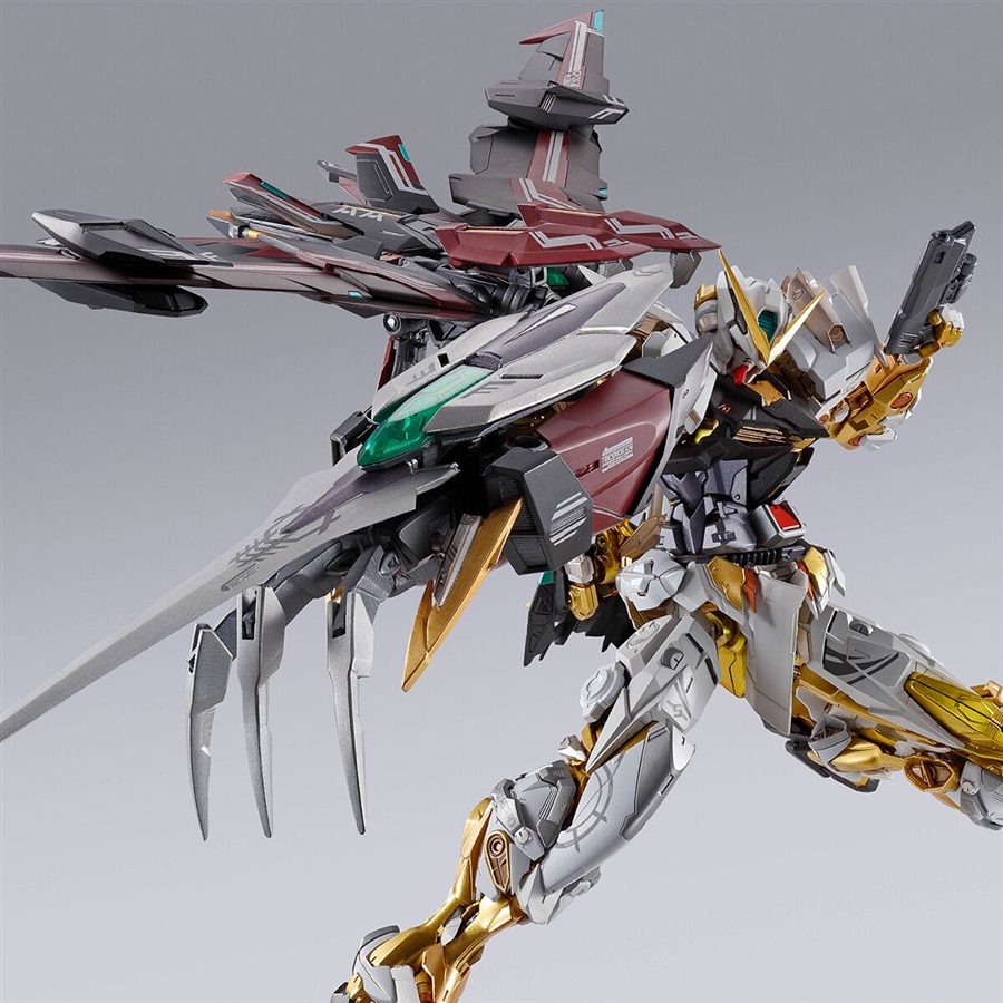 nokoガシャポンMETALBUILDガンダムアストレイ ゴールドフレーム\u0026