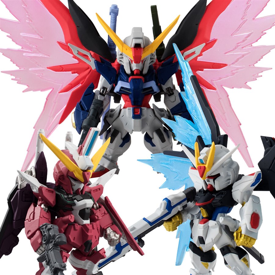 FW GUNDAM CONVERGE 機動戦士ガンダムSEED DESTINY 3体セット【再販