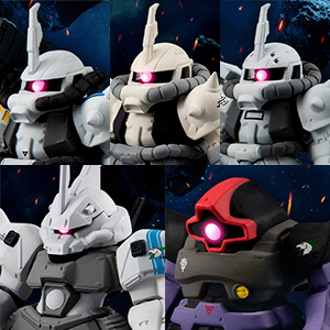 武器パーツは一部新規造形！「MOBILITY JOINT GUNDAM 黒い三連星