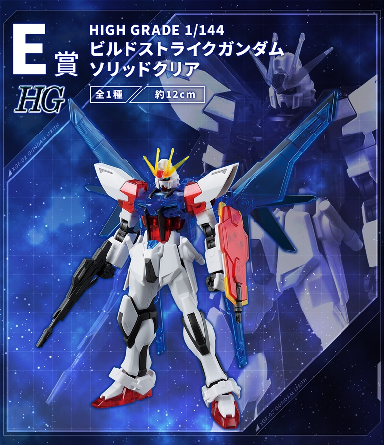 HG 1/144 ビルドストライクガンダム ソリッドクリア