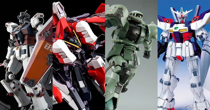 MG フルアーマー・ガンダム（TB版）ラストセッションVer.」や「HG