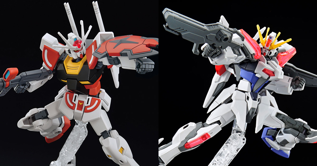 EG「ラーガンダム」＆「ビルドストライク エクシード