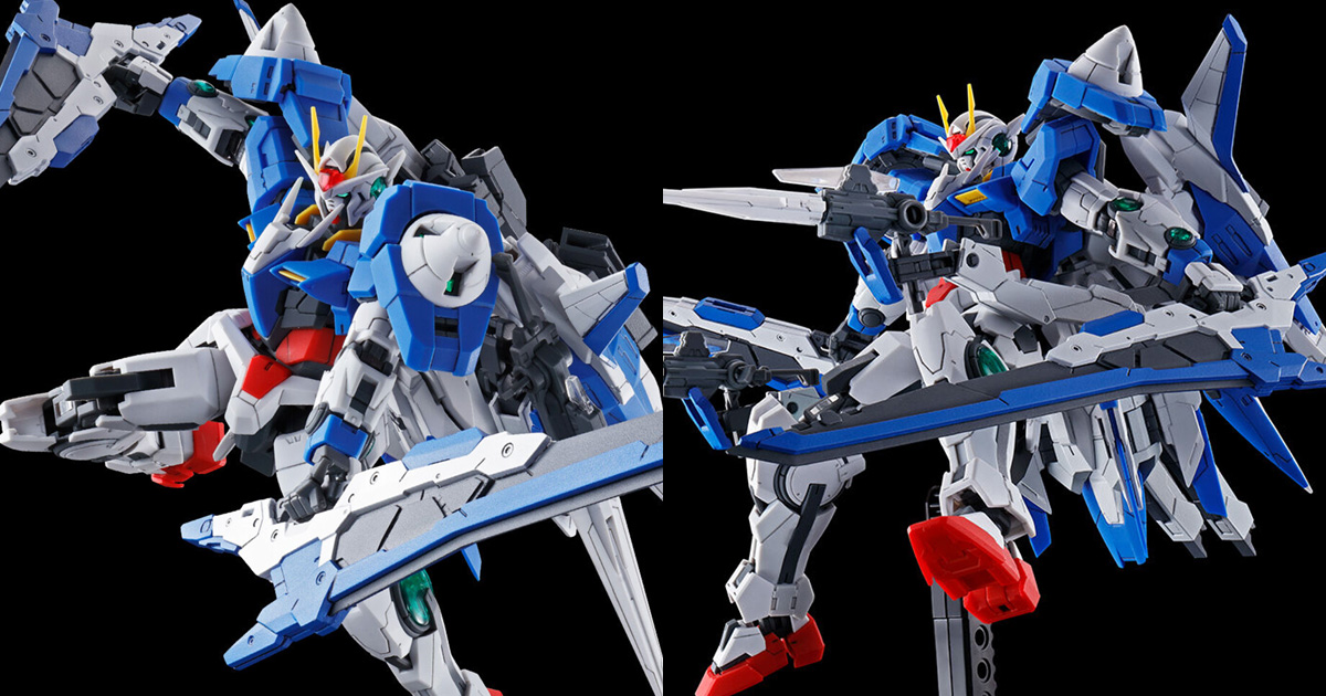 ザンユニットとGNバスターソードIIIを新規造形！「RG ダブルオー