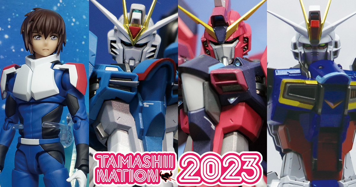 S.H.Figuarts キラ、ラクス、アスランが初展示！「TAMASHII