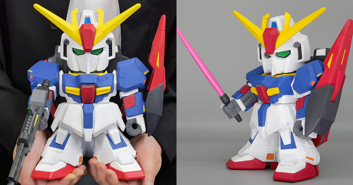 ジャンボソフビフィギュアSD MSZ-006 Ζガンダム -SDガンダム