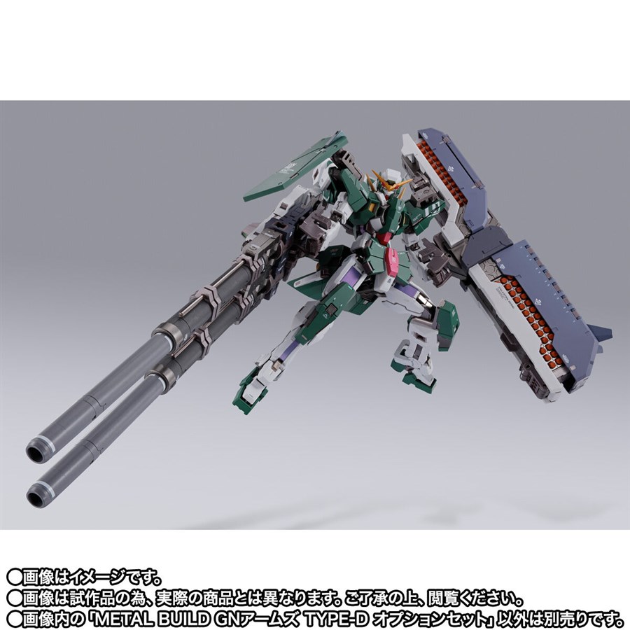 METAL BUILD GNアームズ TYPE-D オプションセット」本日12時より予約スタート！GNツインライフル＆大型ミサイルコンテナにギミック満載！  | GUNDAM.INFO