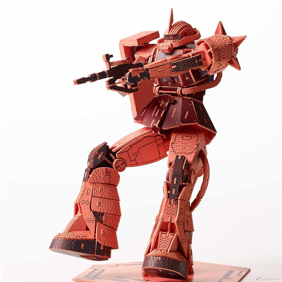 Paper Art si-gu-mi PRO シャア専用ザクII」＆「ザクII」本日