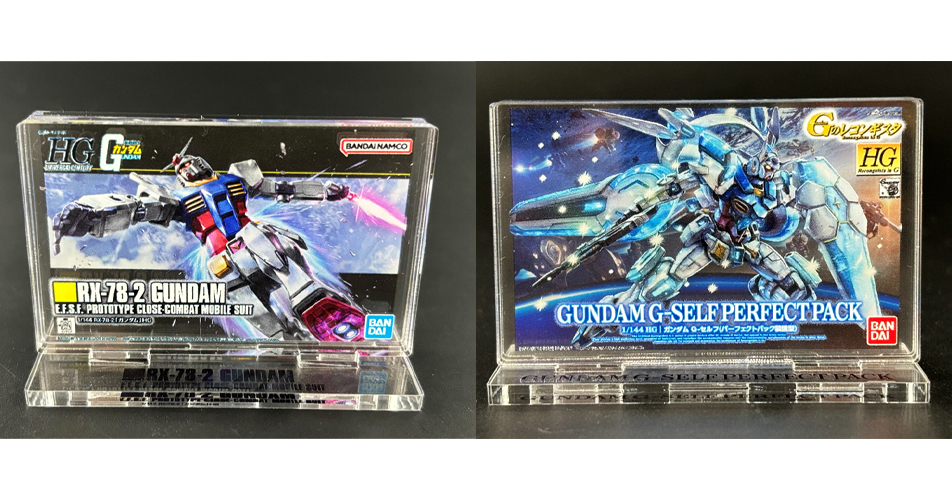 ガンプラのパッケージイラストがアクスタに!「パケコレ」全6種 ガンプラのパッケージイラストがアクスタに!「パケコレ」全6種