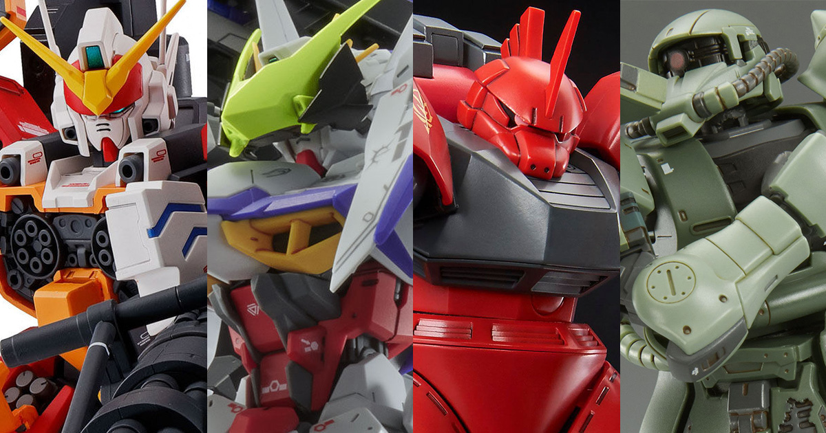 MG ガンダムヘビーアームズ EW（イーゲル装備）」ほかガンプラ