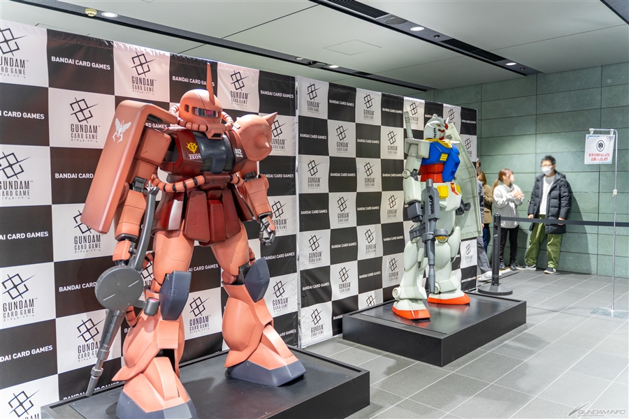 レアカード獲得で会場中から歓声も！大盛況の「ガンダムカード