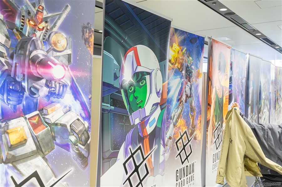 レアカード獲得で会場中から歓声も！大盛況の「ガンダムカード