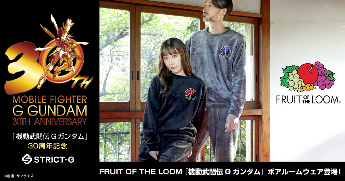 STRICT-G×FRUIT OF THE LOOM『機動武闘伝Gガンダム』ボアルーム