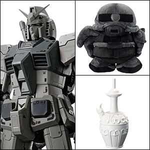 RX78FRGMT GUNDAMやガンキャノン、シャア専用ザク、ザクレロなど