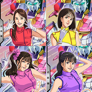 ももクロ　アーセナルベース　Zガンダム　初回限定特典　サイン 玉井詩織 アーセナルベース ZガンダムVer. MOMOIRO CLOVERZ 玉井詩織