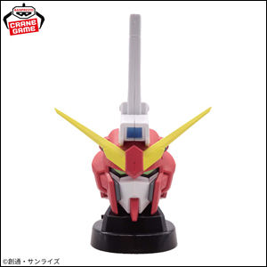 ガンダムSEED ヘッド型スピーカー ジャスティス弍式 アカツキ ガンダムSEED FREEDOM」よりアカツキガンダムのヘッド型