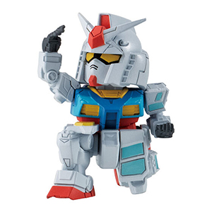 BANDAI - ならぶんです。 機動戦士ガンダム 大阪・関西万博で展示されるガンダム像のデフォルメフィギュア