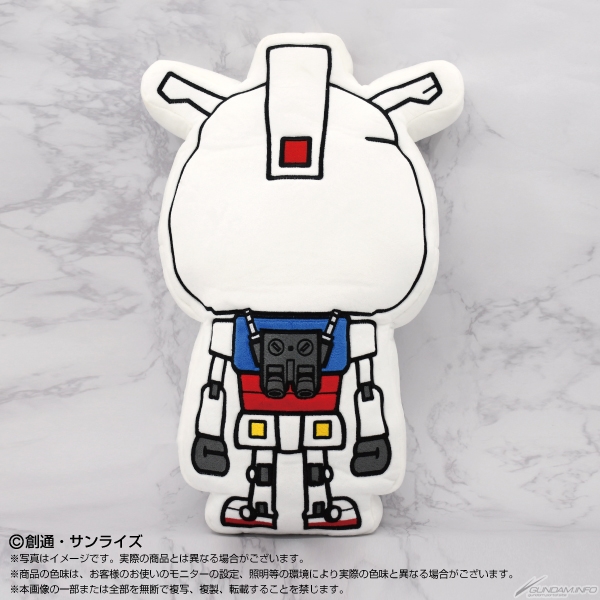 ガンプラくん＆シャアザクくんの「ダイカットぬいぐるみ