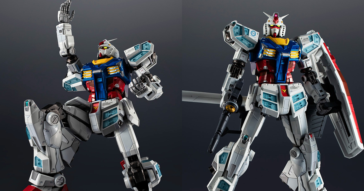 公式の  超合金 RX-78F00/E ガンダム」5月24日よりTAMASHII NATIONS ロボット