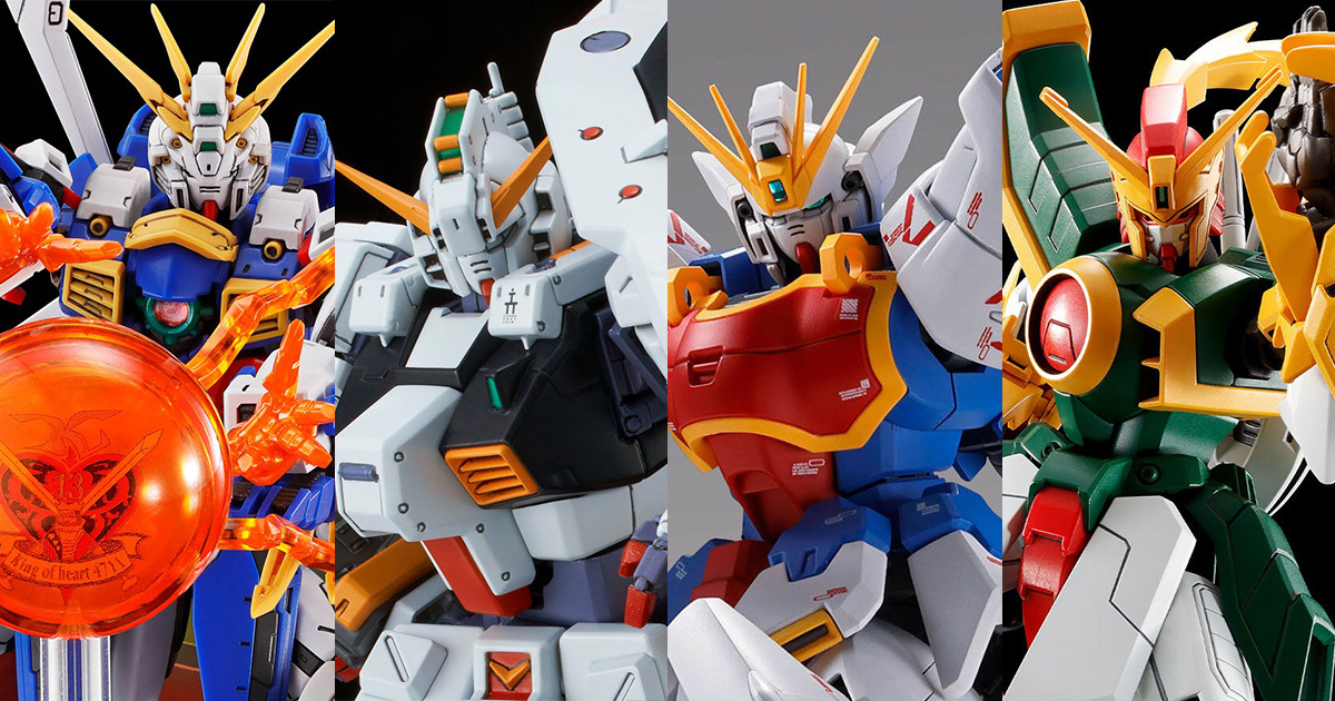 RG ゴッドガンダム用 拡張セット」「MG シェンロンガンダム EW