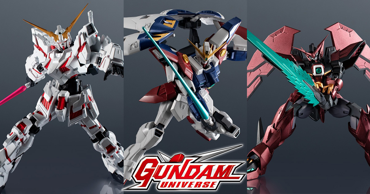 ガンダムUC ユニコーン　ガンダムW ウィング　フィギュア Amazon | TAMASHII NATIONS GUNDAM UNIVERSE 新機動戦記ガンダム