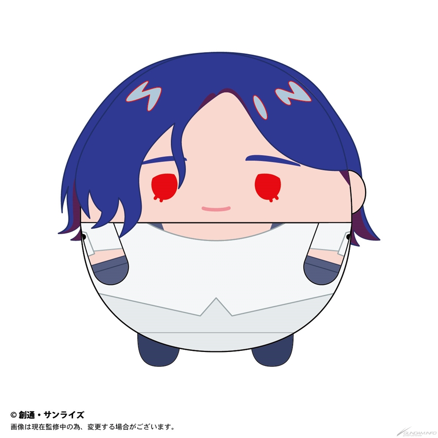 ふわコロりん　梶　M size グッズ-ぬいぐるみ】WIND BREAKER ふわコロりんMsize3D：梶 蓮