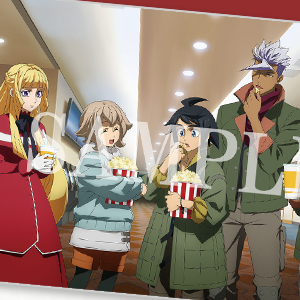 週替わり特典映像第1弾は「映画とポップコーン」！三日月、オルガ、ビスケット、クーデリア、アトラが登場！