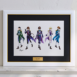 新機動戦記ガンダムW』額装アート」全6種、受注予約受付中！1月16日