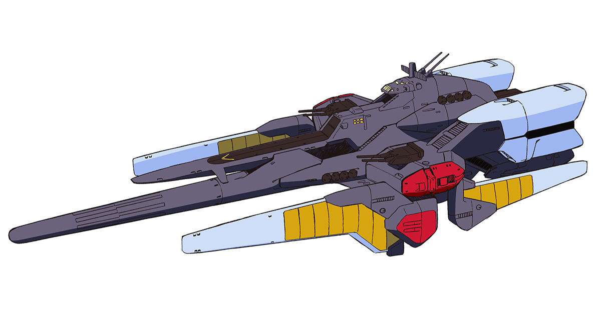 機動戦士Vガンダム #38 バイク戦艦 セル画